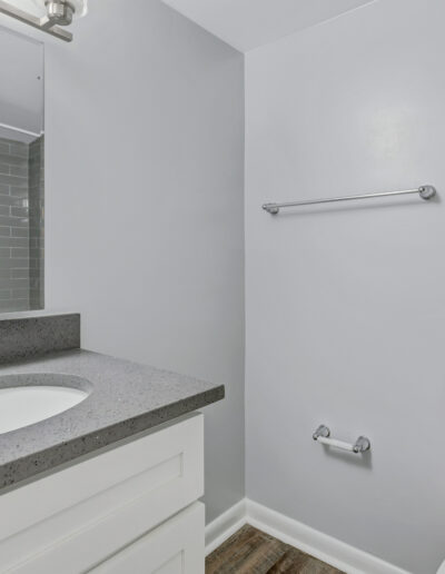 Luxurious Apartment Exterior with Beautiful Landscaping