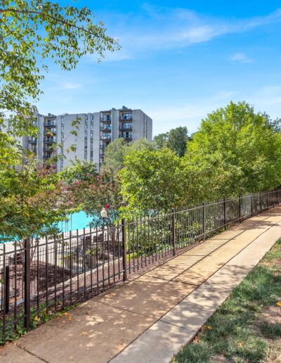 Luxury Apartment Building Surrounding Area